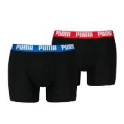 Puma Kalsonger 2P Men Everyday Basic Boxer Svart/Röd bomull X-Large He...