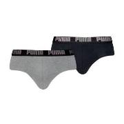 Puma Kalsonger 2P Men Everyday Brief Svart/Grå bomull Small Herr