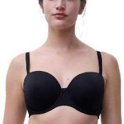 Chantelle BH Comfort Chic Bandeau T-shirt Bra Svart G 85 Dam