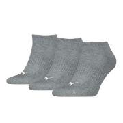 Puma Strumpor 3P Cushioned Ankle Sock Grå Strl 43/46