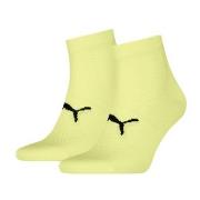Puma Strumpor 2P Sport Light Quarter Socks Gul Strl 43/46
