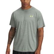 Under Armour Tech Textured SS Shirt Grå polyester X-Large Herr