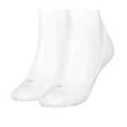 Calvin Klein Strumpor 2P Women Low Cut Footie Socks Vit Strl 35/38 Dam