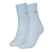 Tommy Hilfiger Strumpor 2P Women Classic Casual Socks Ljusblå Strl 39/...