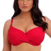 Fantasie Ottawa Uw Wrap Front Full Cup Bikini Top Röd D 80 Dam