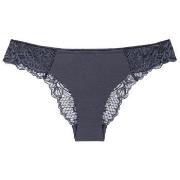 Wild Peony Florale Brazilian Knickers Trosor Mörkgrå 36 Dam