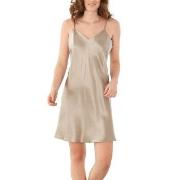 Damella 44001 Nightdress Nougat silke X-Small Dam