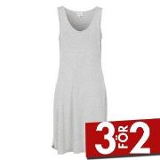 Damella Bamboo Nightdress Grå Bambu Medium Dam