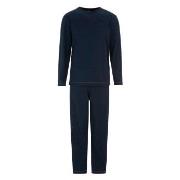 Damella Kurt Long Sleeve Pyjamas Marin bomull XX-Large Dam