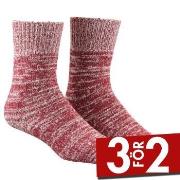 Damella Strumpor Wool Soft Socks Röd Strl 39/42 Dam