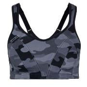 Shock Absorber BH Active MultiSports Support Bra Svart/Grå D 75 Dam