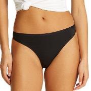 Calvin Klein Trosor Perfectly Fit Basic Thong Svart Medium Dam
