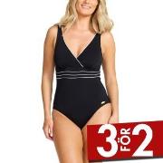 Damella Sandra Chlorine Resistant Swimsuit Svart polyamid 42 Dam
