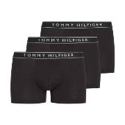 Tommy Hilfiger Kalsonger 3P Cotton Stretch Trunks Svart bomull XX-Larg...