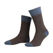Amanda Christensen Strumpor True Contrast Ankle Sock Brun Strl 47/50