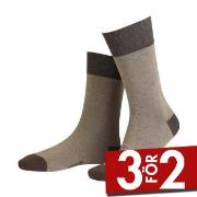 Amanda Christensen Strumpor True Contrast Ankle Sock Ljusbrun Strl 47/...