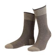 Amanda Christensen Strumpor True Stripe Ankle Sock Ljusbrun Strl 47/50