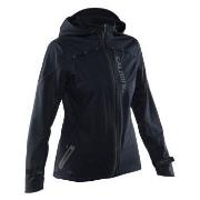 Salming Abisko Rain Jacket Women Svart polyester Medium Dam