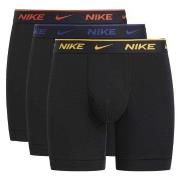 Nike Kalsonger 3P Everyday Essentials Cotton Stretch Boxer Svart/Gul b...