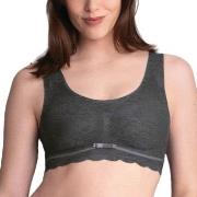 Anita BH Essentials Lace Bralette Mörkgrå XX-Large Dam