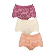 Missya Trosor 3P Lace Maxi Rosa/Lila Medium Dam