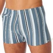 Schiesser Badbyxor Aqua Classic Swim Shorts Blå/Ljusblå Medium Herr