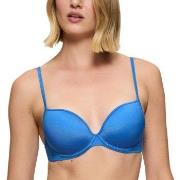Triumph Midnight Swim Push-Up Bikini Top Blå B 44 Dam