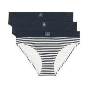 Marc O Polo Bottom Briefs Trosor 3P Vit/Marin bomull Medium Dam