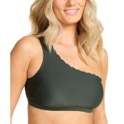 Damella Nora Wavy Bikini Top Mörkgrön 44 Dam