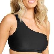 Damella Nora Wavy Bikini Top Svart 42 Dam