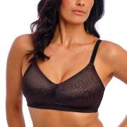 Wacoal BH Back Appeal Wire Free Bra Svart polyamid C 85 Dam