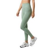 Björn Borg Studio Seamless Ribbed Tights Ljusgrön polyamid Large Dam