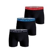 Björn Borg Kalsonger 6P Essential Shorts Svart/Blå bomull X-Small Herr