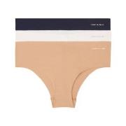 Tommy Hilfiger Trosor 3P Logo Hipsters Flerfärgad X-Large Dam