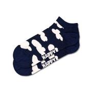 Happy socks Strumpor Cloudy Low Sock Marin mönstrad bomull Strl 41/46