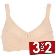 Damella BH Felice Soft Bra Hud bomull F 85 Dam