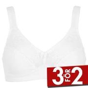 Damella BH Felice Soft Bra Vit bomull E 70 Dam