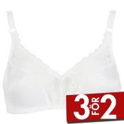 Damella BH Vera Soft Bra Vit polyester E 100 Dam