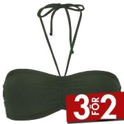 Damella Olivia Padded Bikini Bra Mörkgrön 46 Dam