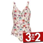 Damella Fiona Swimsuit Pattern Blommig 36 Dam