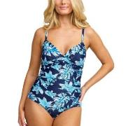 Damella Tara Swimsuit Pattern Blå Mönstrad 46 Dam