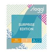 Sloggi Trosor 3P GO Unique Hipster Flerfärgad X-Large Dam