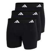 adidas Kalsonger 3P Active Flex Cotton Boxer Brief Svart bomull XX-Lar...