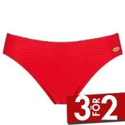 Damella Brigitte Textured Bikini Brief Röd nylon 36 Dam