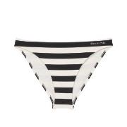 Marc O Polo Stripe Bikini Brief Vit/Svart X-Large Dam