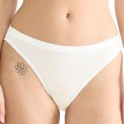 Sloggi Trosor 2P GO Sense High Leg Briefs Elfenben modal X-Large Dam
