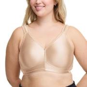 Swegmark BH Shine Soft Bra Moulded Cups Beige polyamid F 105 Dam