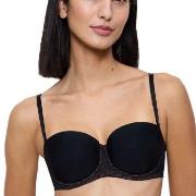 Triumph BH Signature Sheer Wired Balconette Bra Svart D 90 Dam