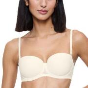 Triumph BH Signature Sheer Wired Balconette Bra Elfenben F 80 Dam