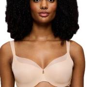 Triumph BH BMU Illusion Curve Minimizer Bra Beige F 80 Dam